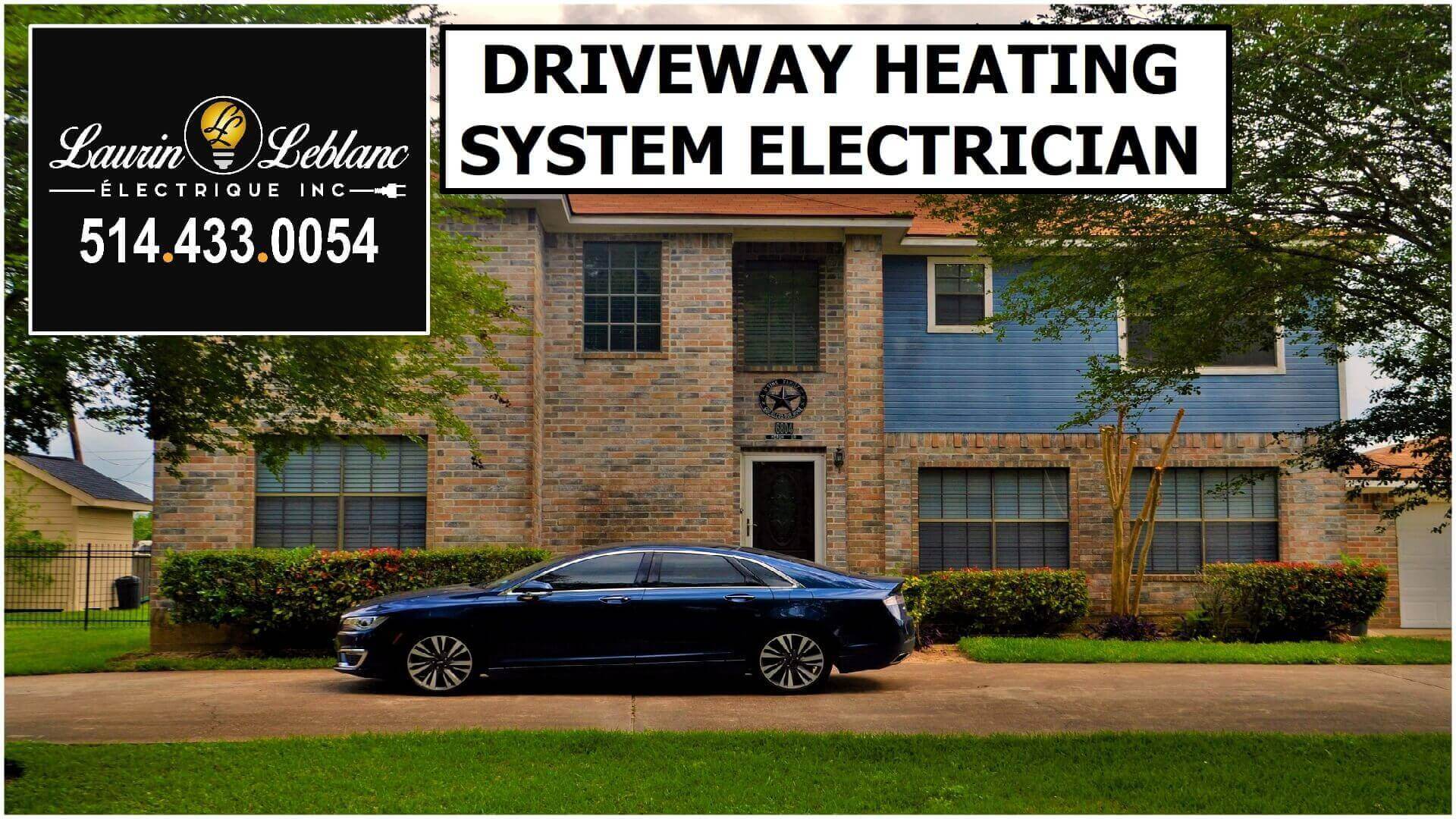 Driveway Heating System in Vaudreuil