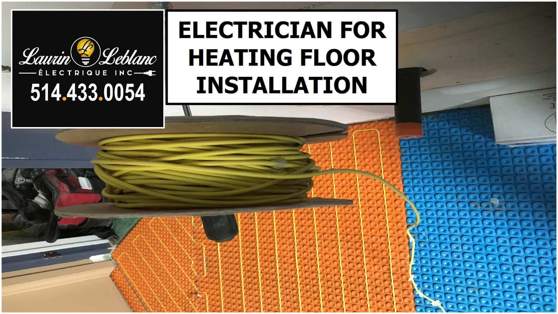 Heated Flooring in Vaudreuil