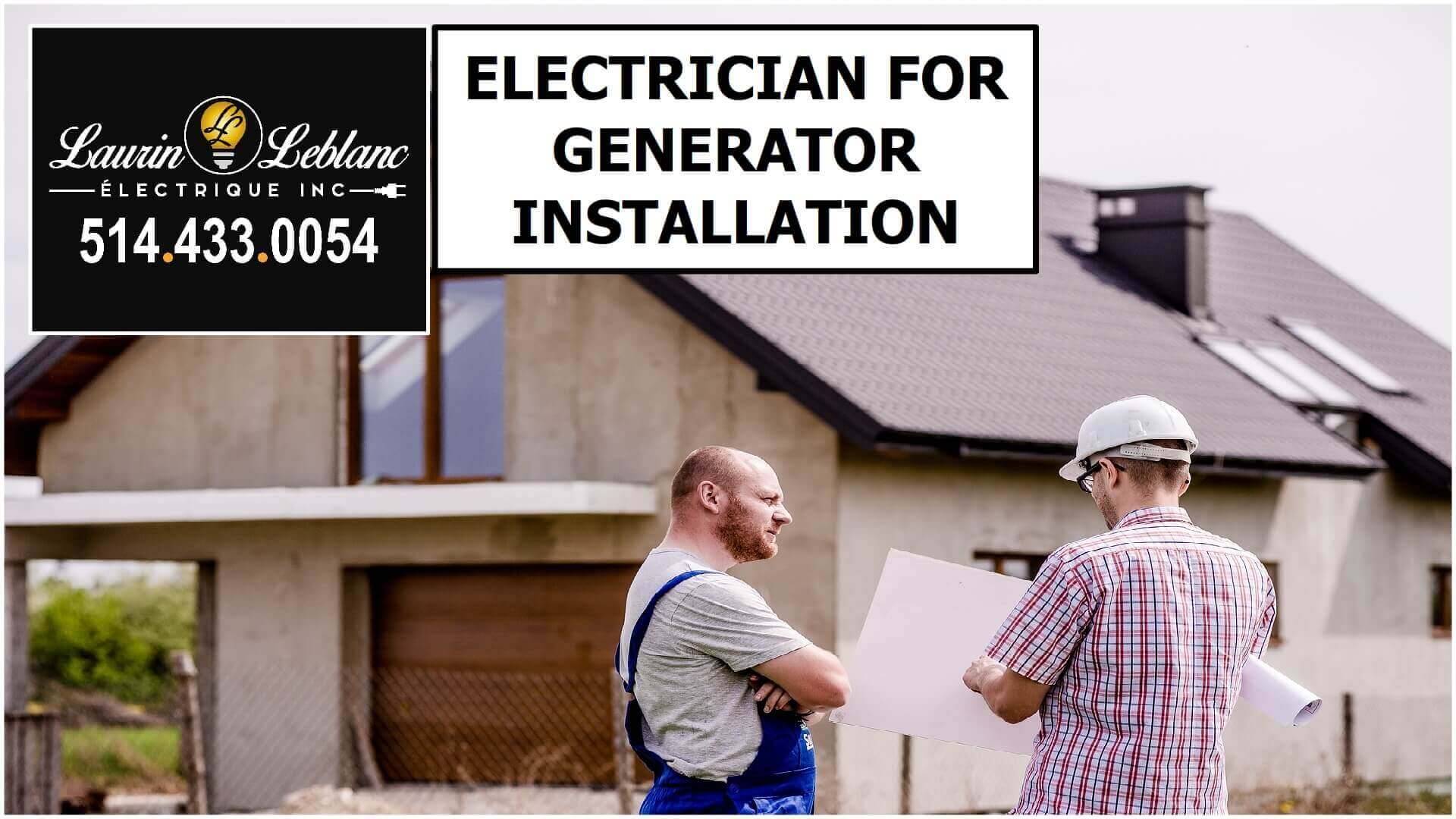 Generator in Senneville