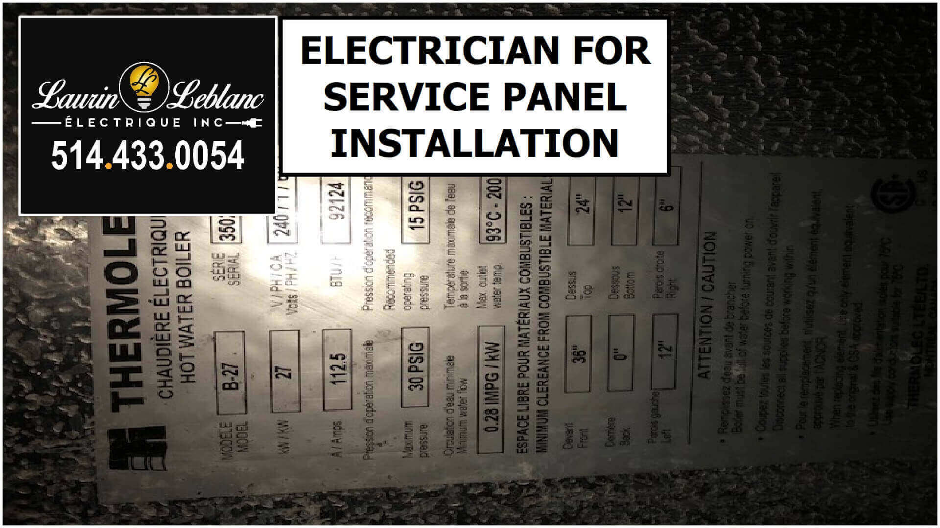 Service Panel in Hudson