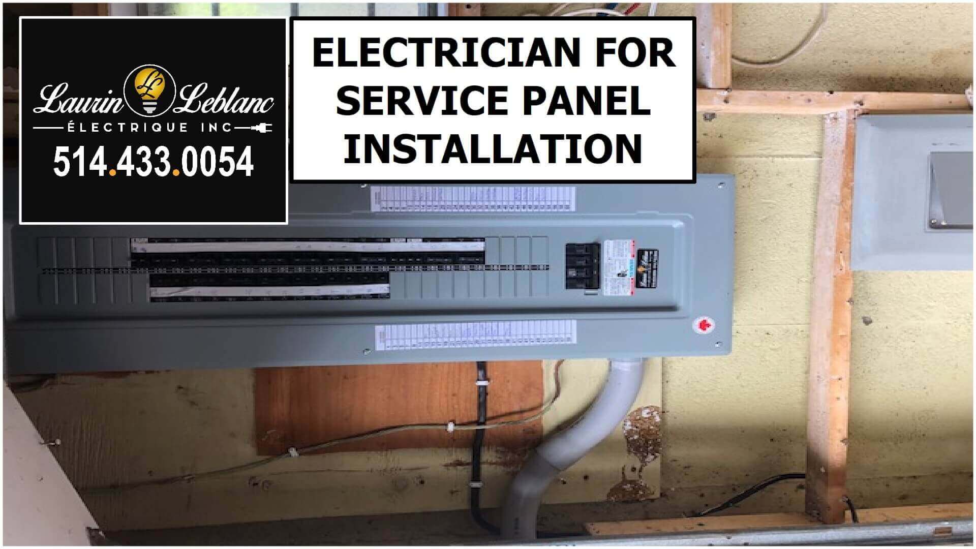 Service Panel in Pointe Claire