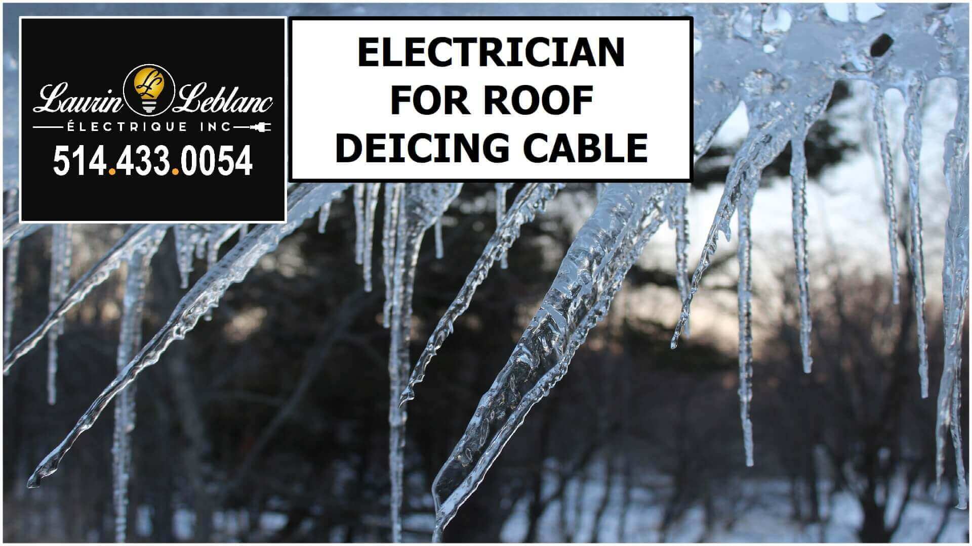 Heated Deicing Cables in Senneville