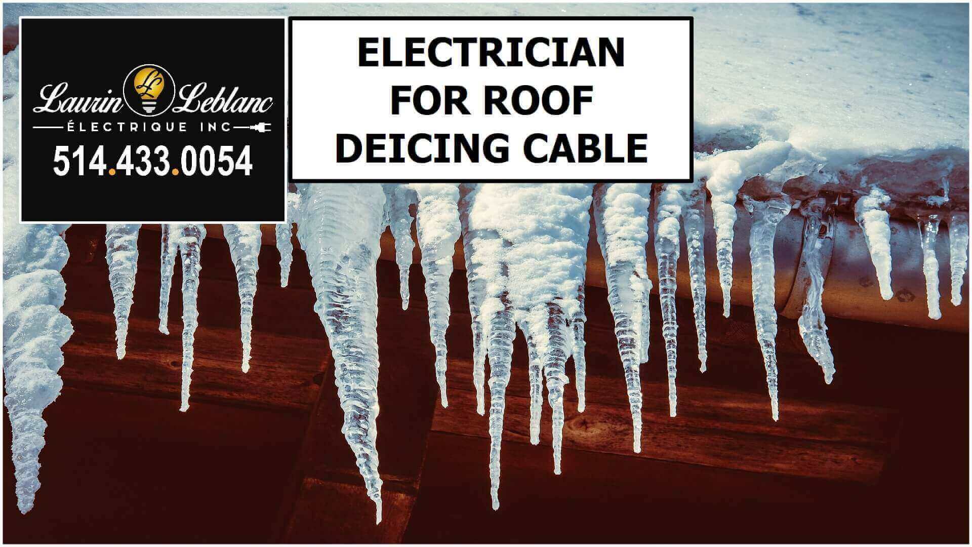 Heated Deicing Cables in Ile-Perrot