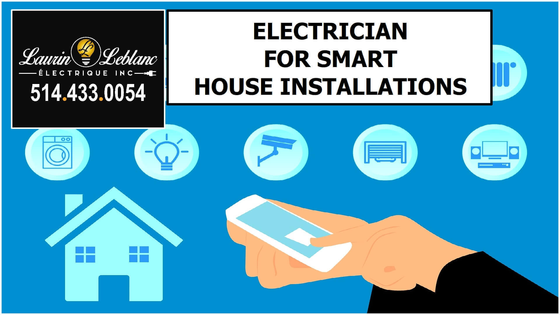Electrician Smart Home in Senneville