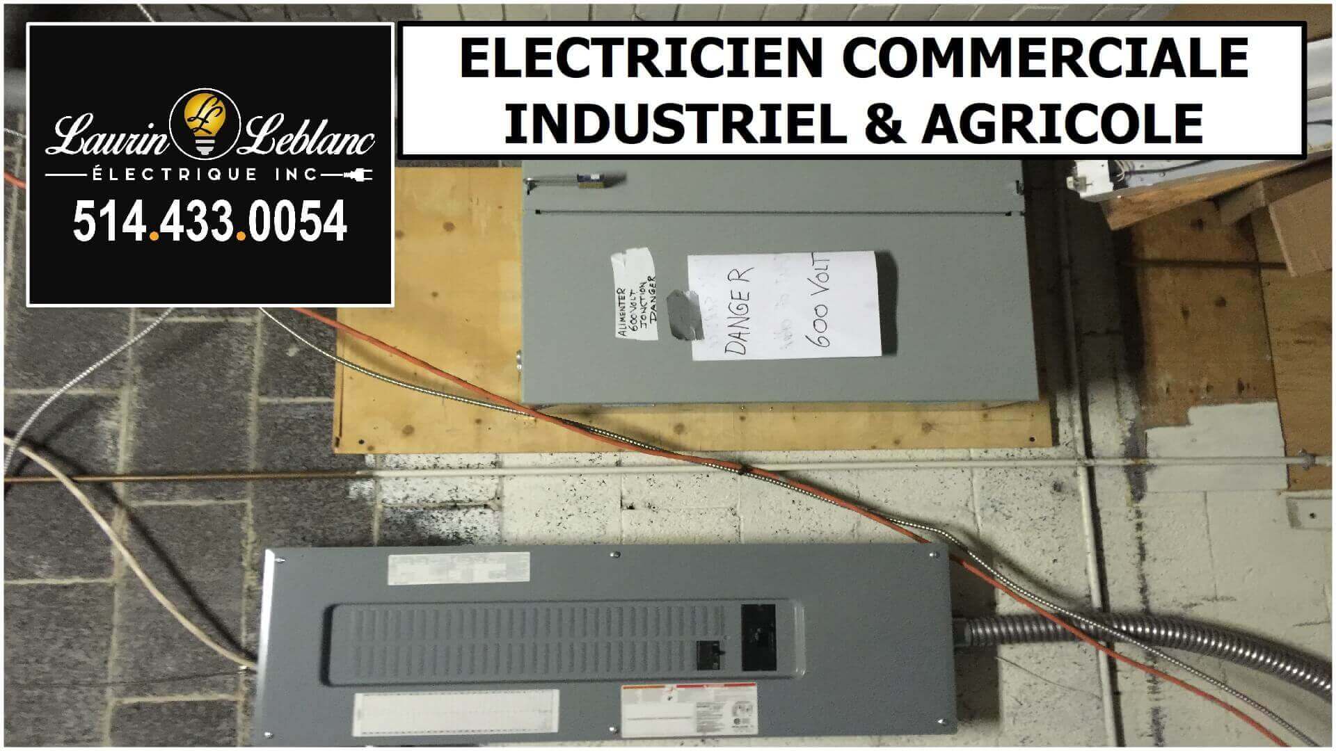 Électricien Commercial à Notre-Dame de l'île Perrot