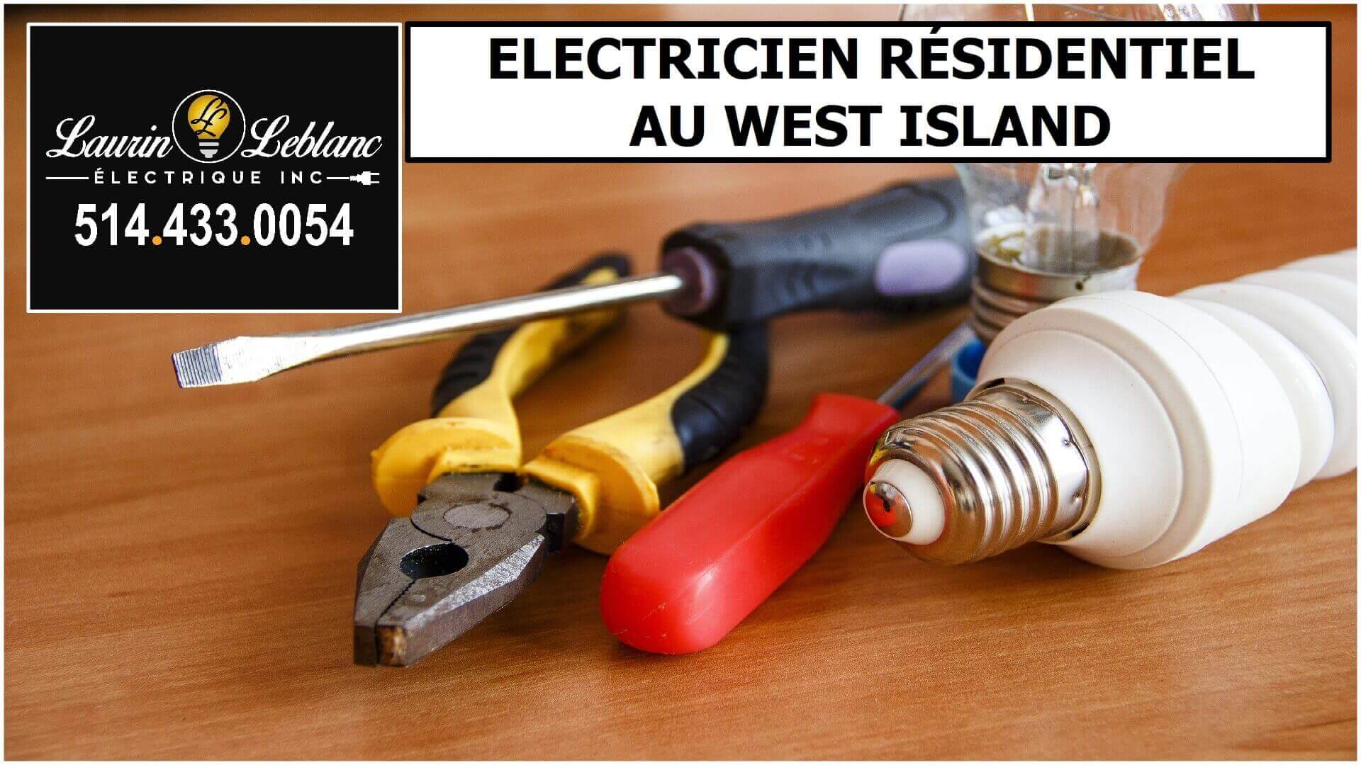 Électricien west island à Dorval