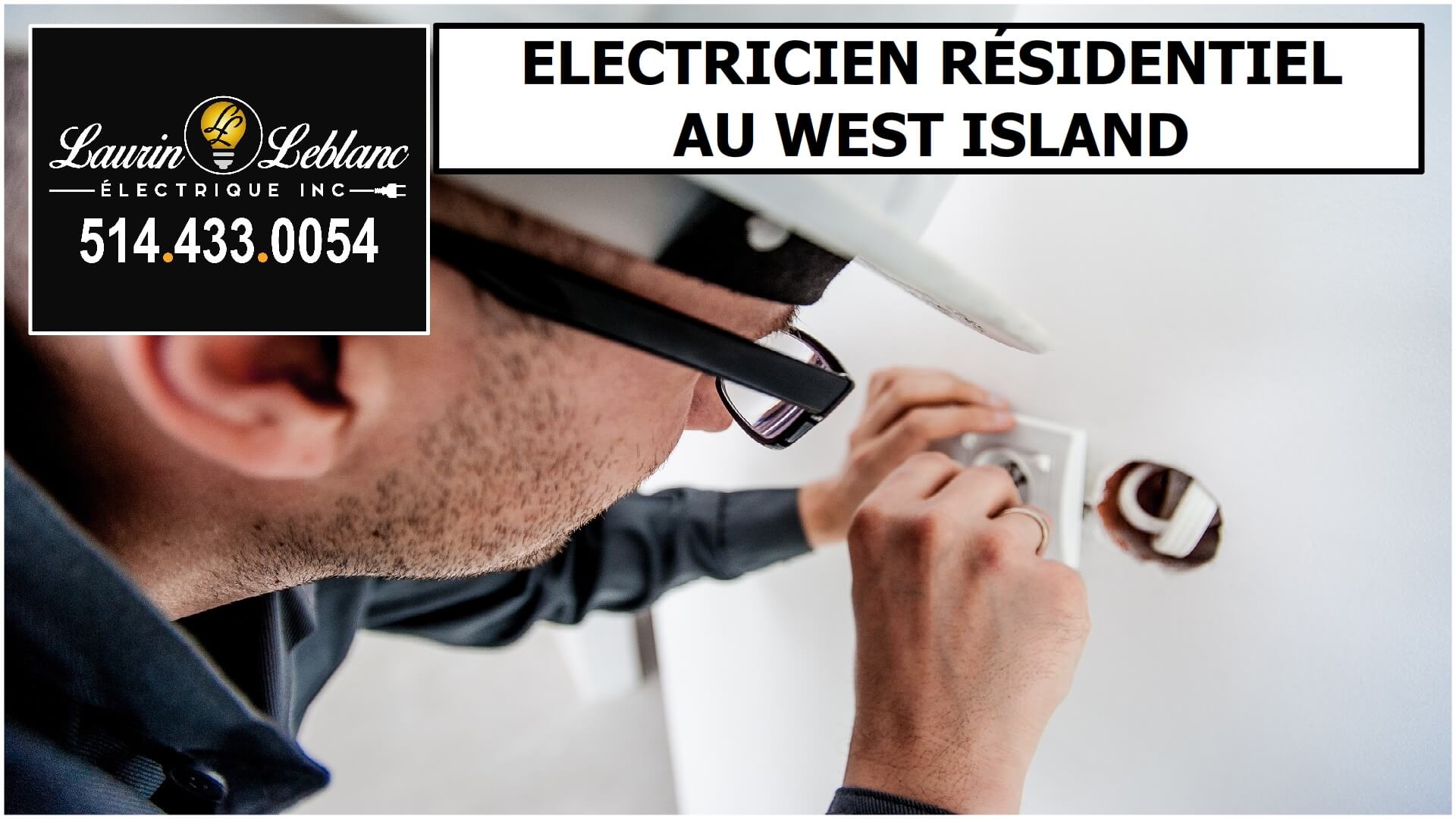 Électricien west island à Senneville