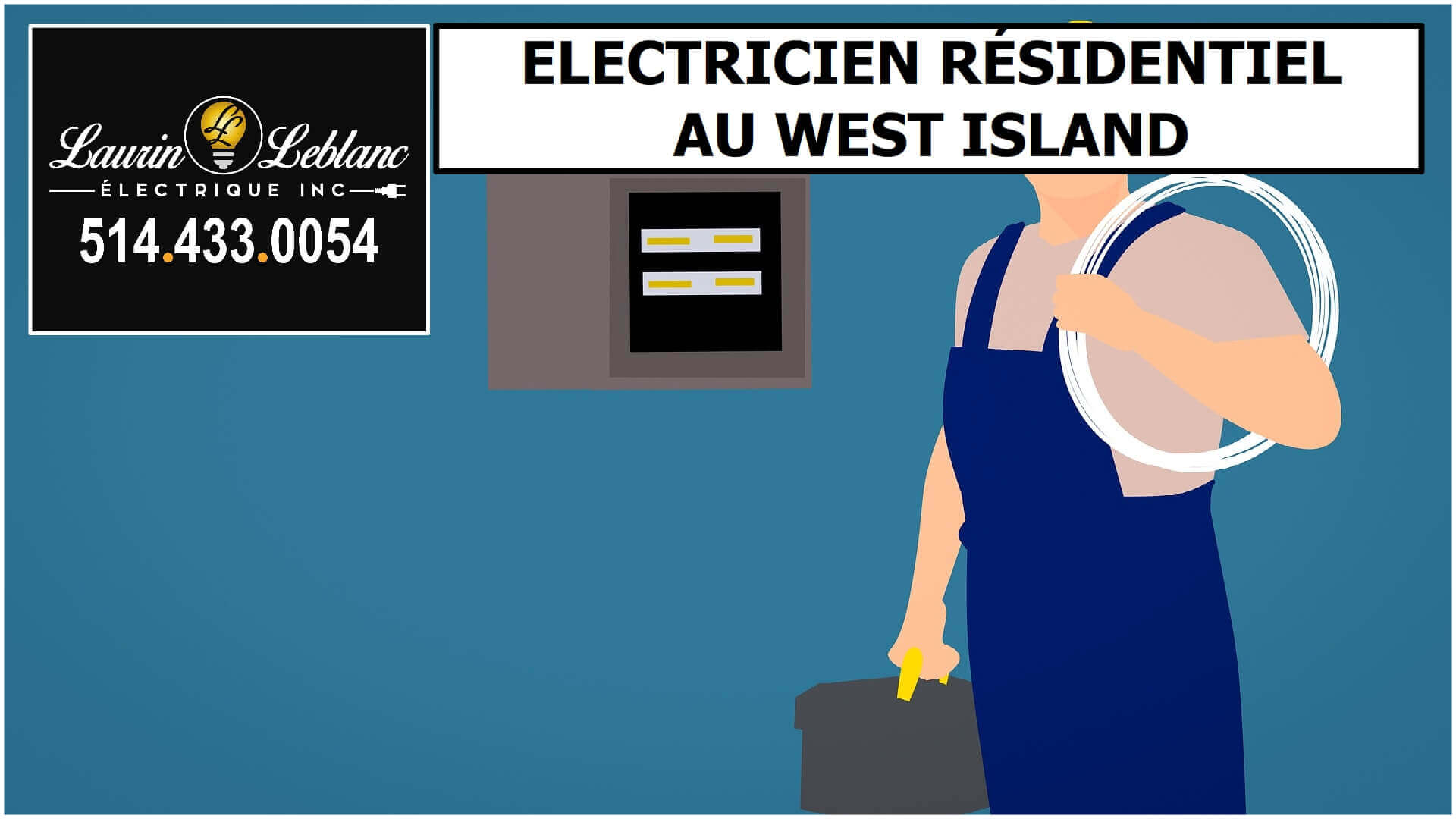 Électricien west island à Chomedey