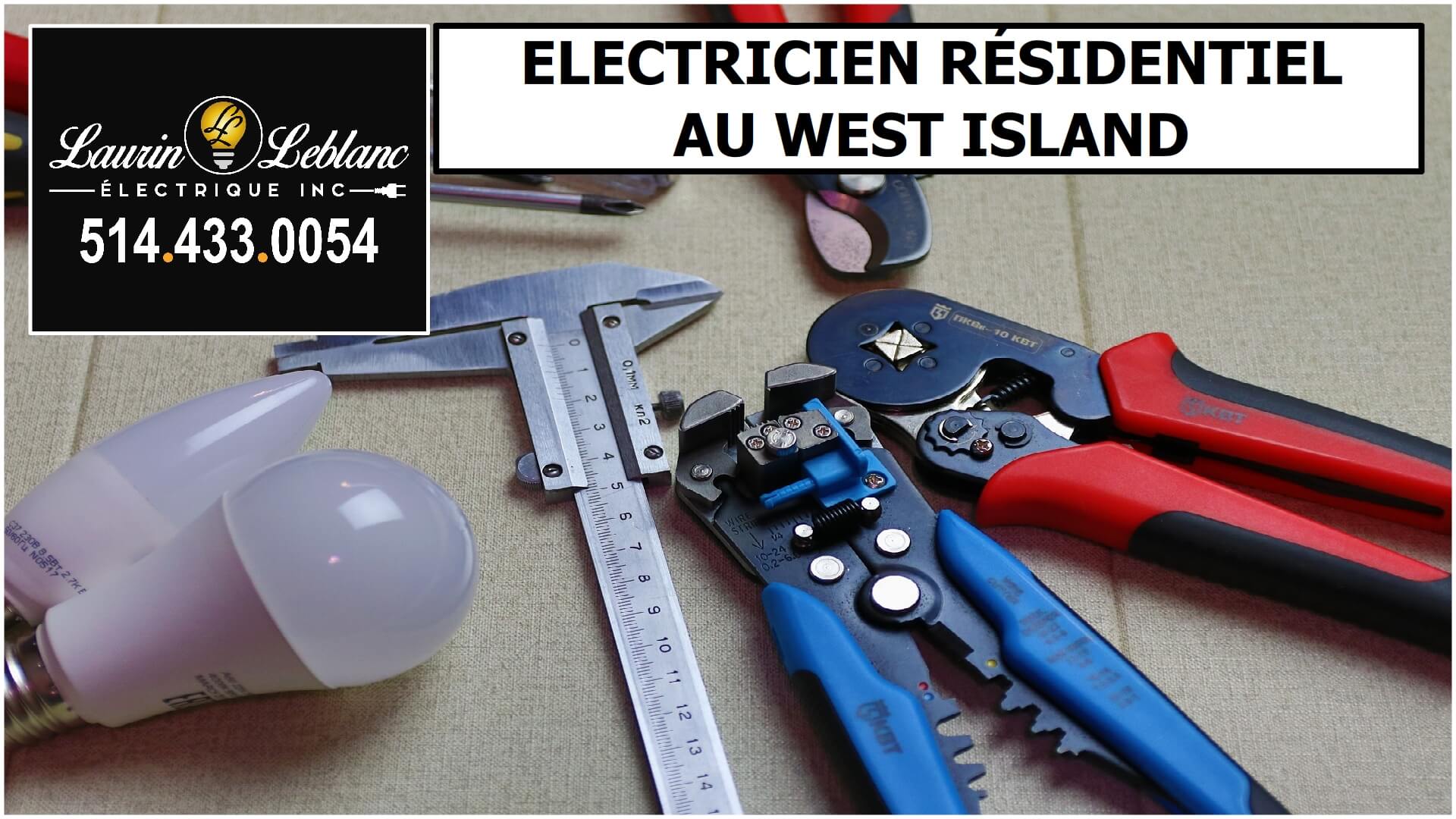 Électricien west island à Baie D'Hurfe