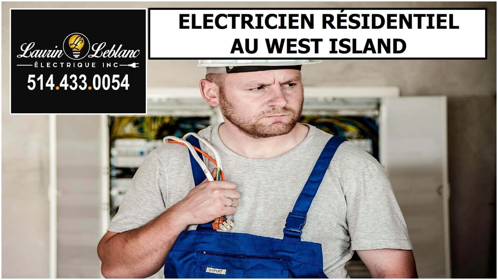 Électricien west island à Roxboro