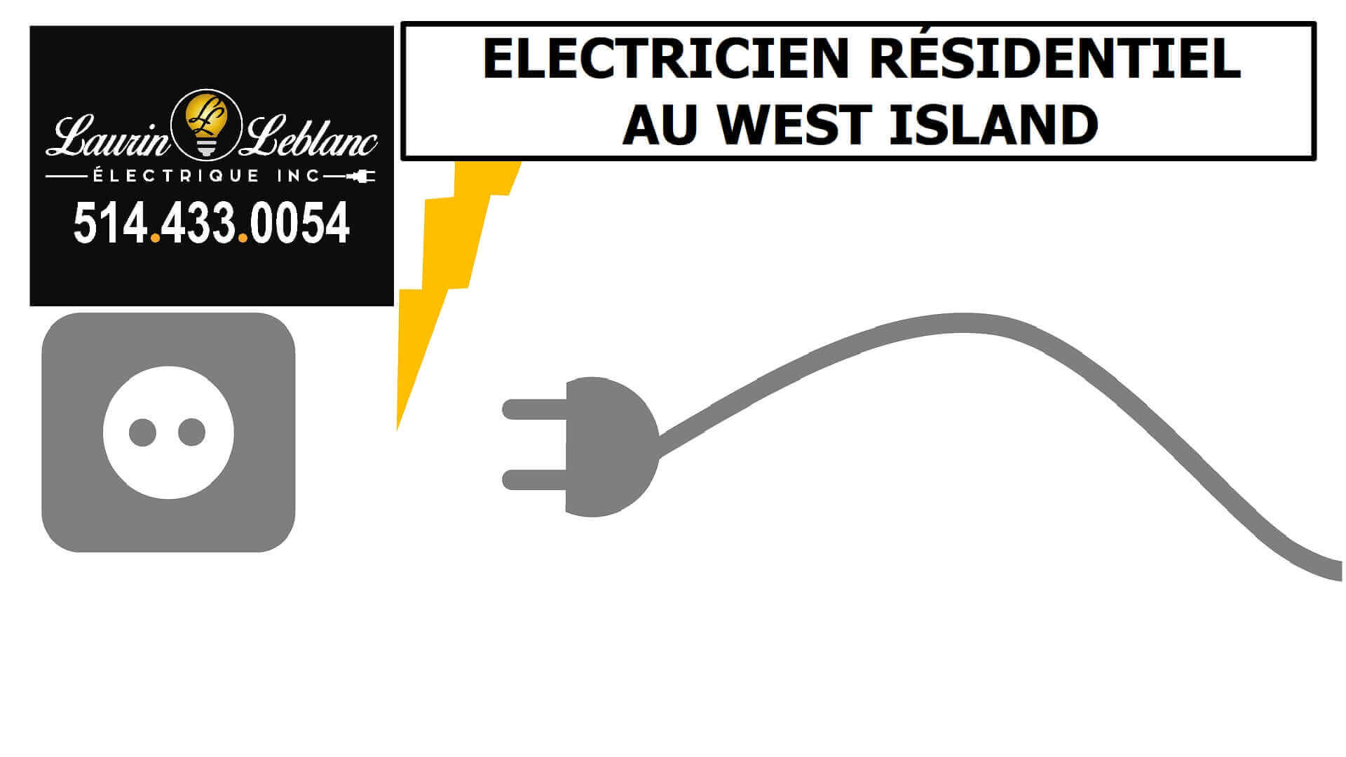Électricien west island à Vaudreuil