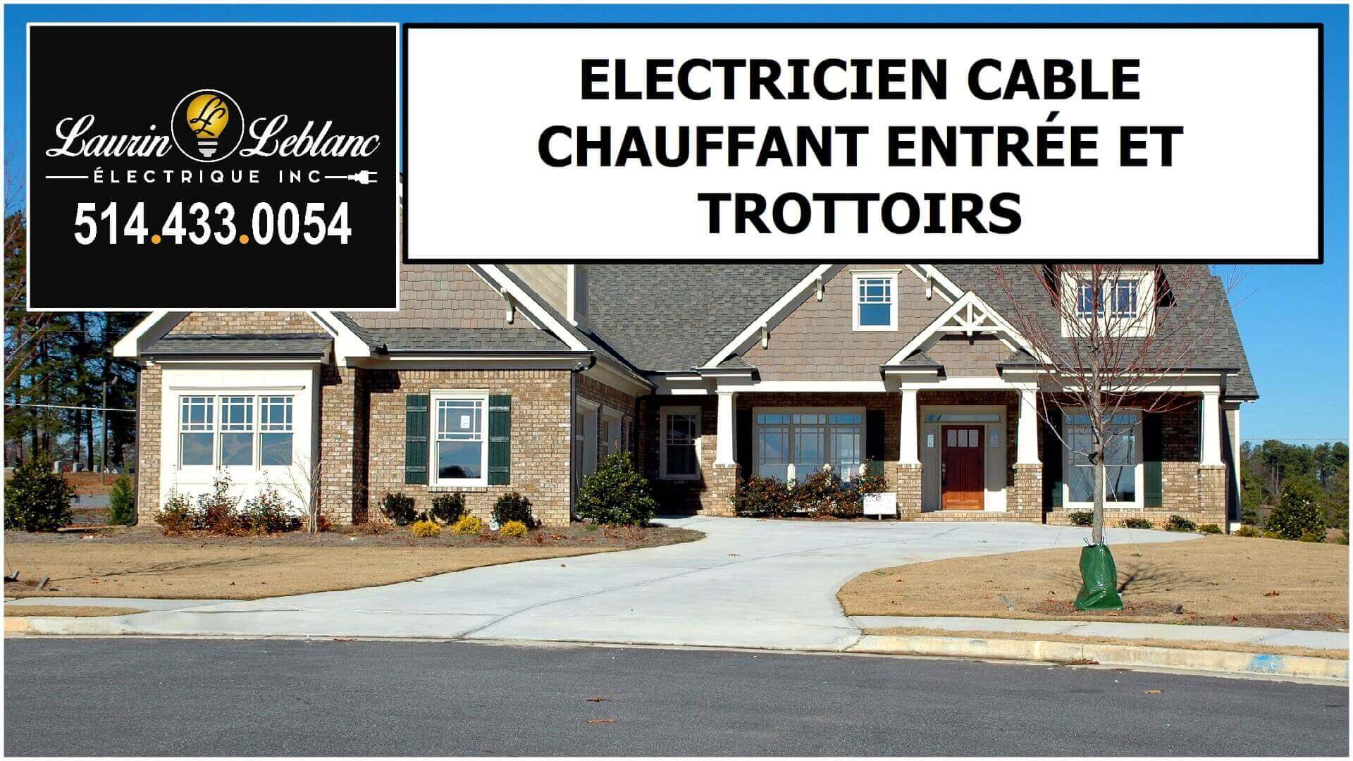 Installation cable chauffant à Beaconsfield