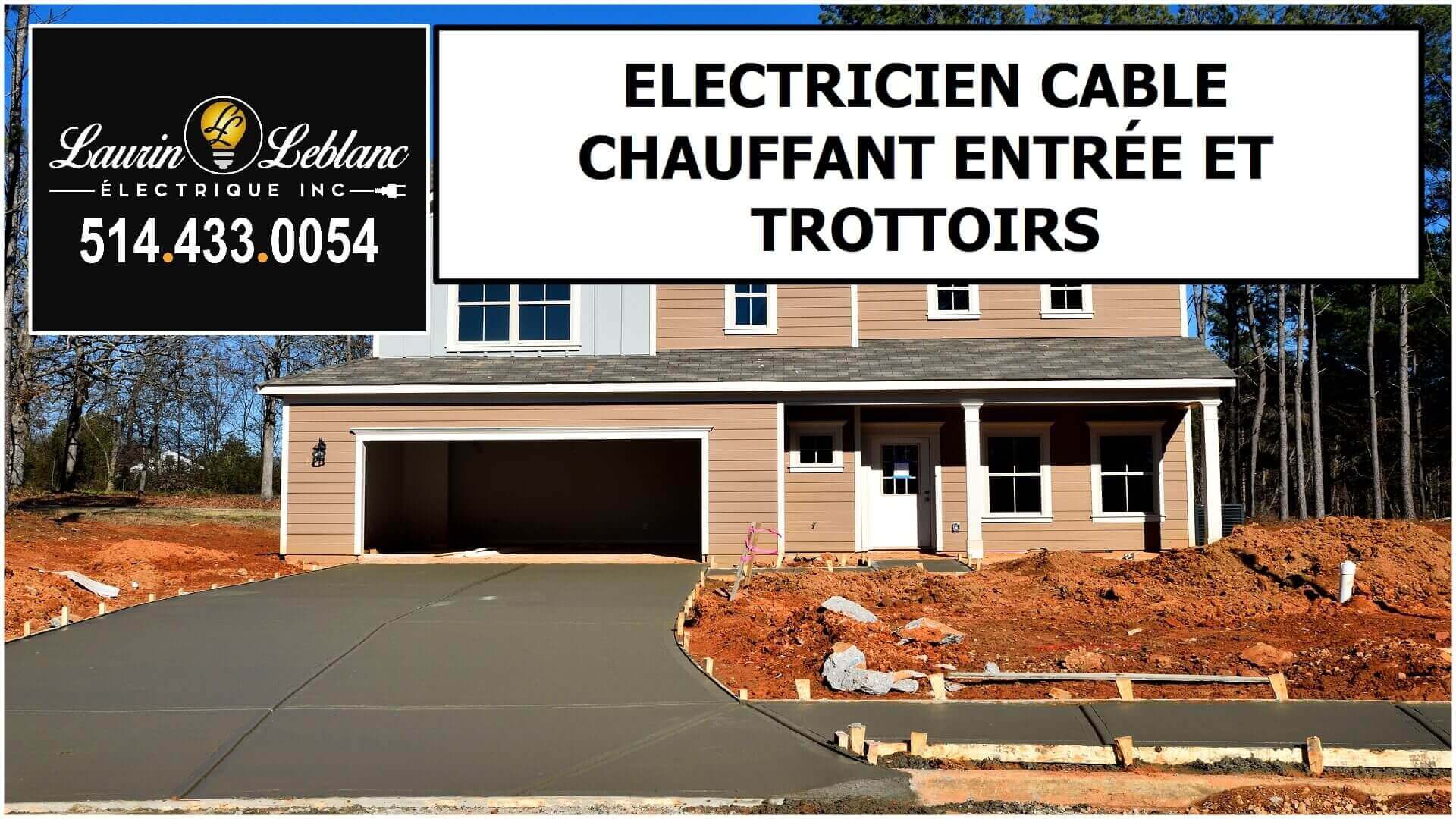 Installation cable chauffant à Pierrefonds