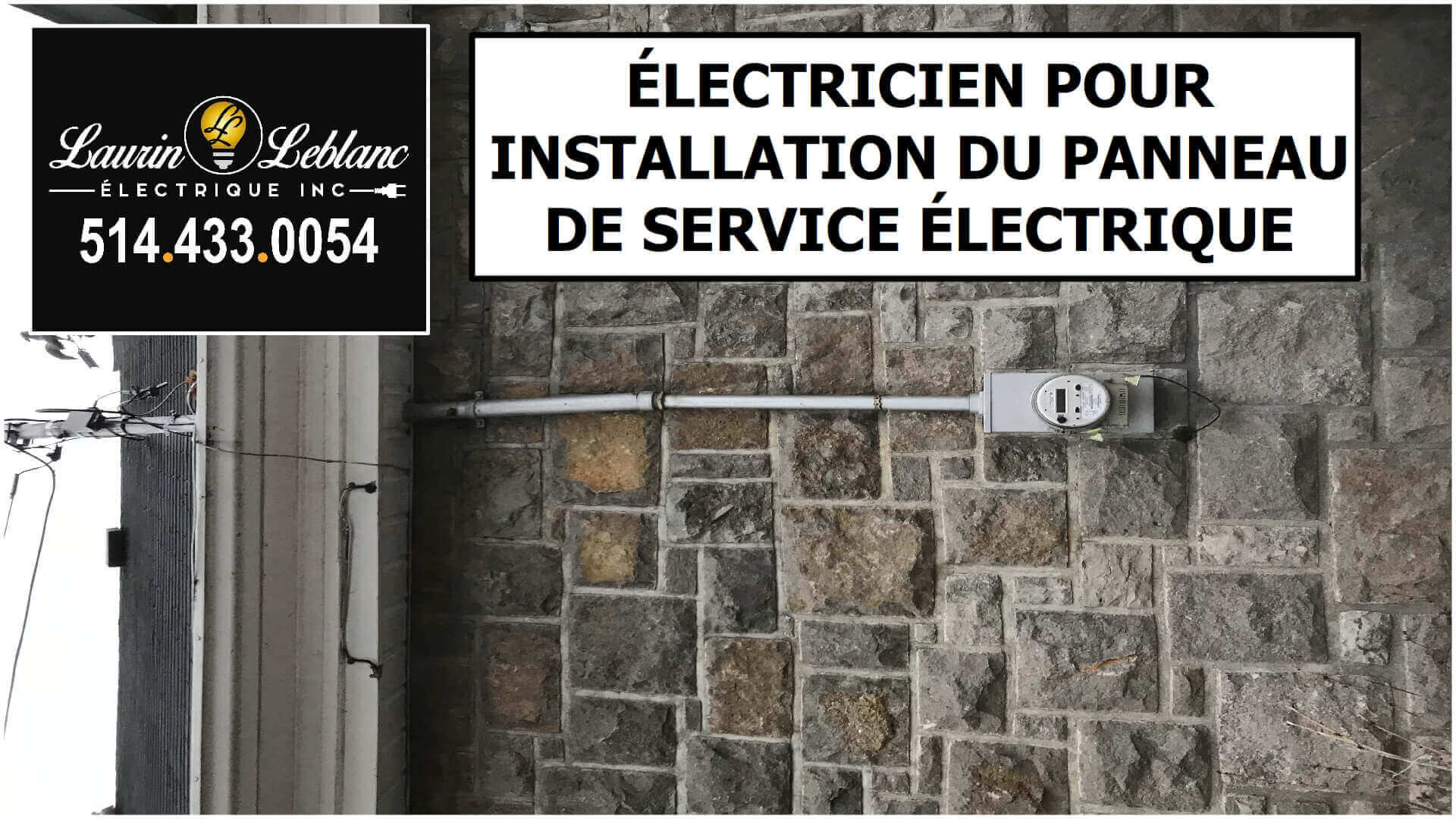 Installation Panneau Service à Dorval