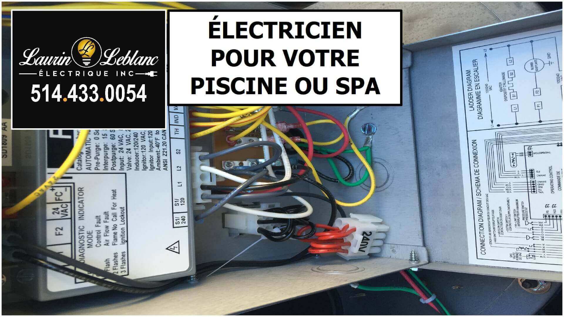 Électricien Piscine à Pointe Claire