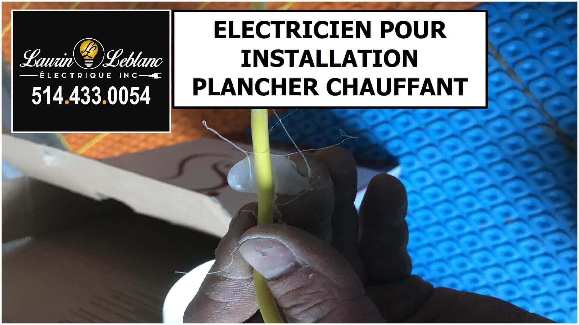 Installation plancher chauffant à Saint-Lazare