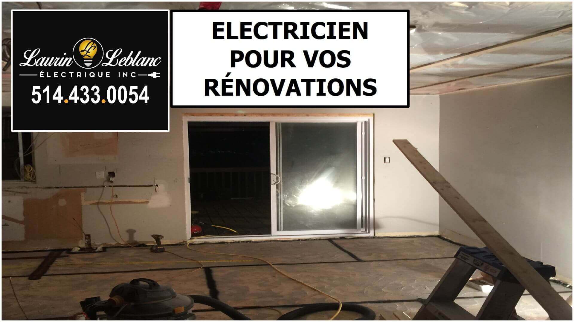 Électricien Rénovation à Notre-Dame de l'île Perrot