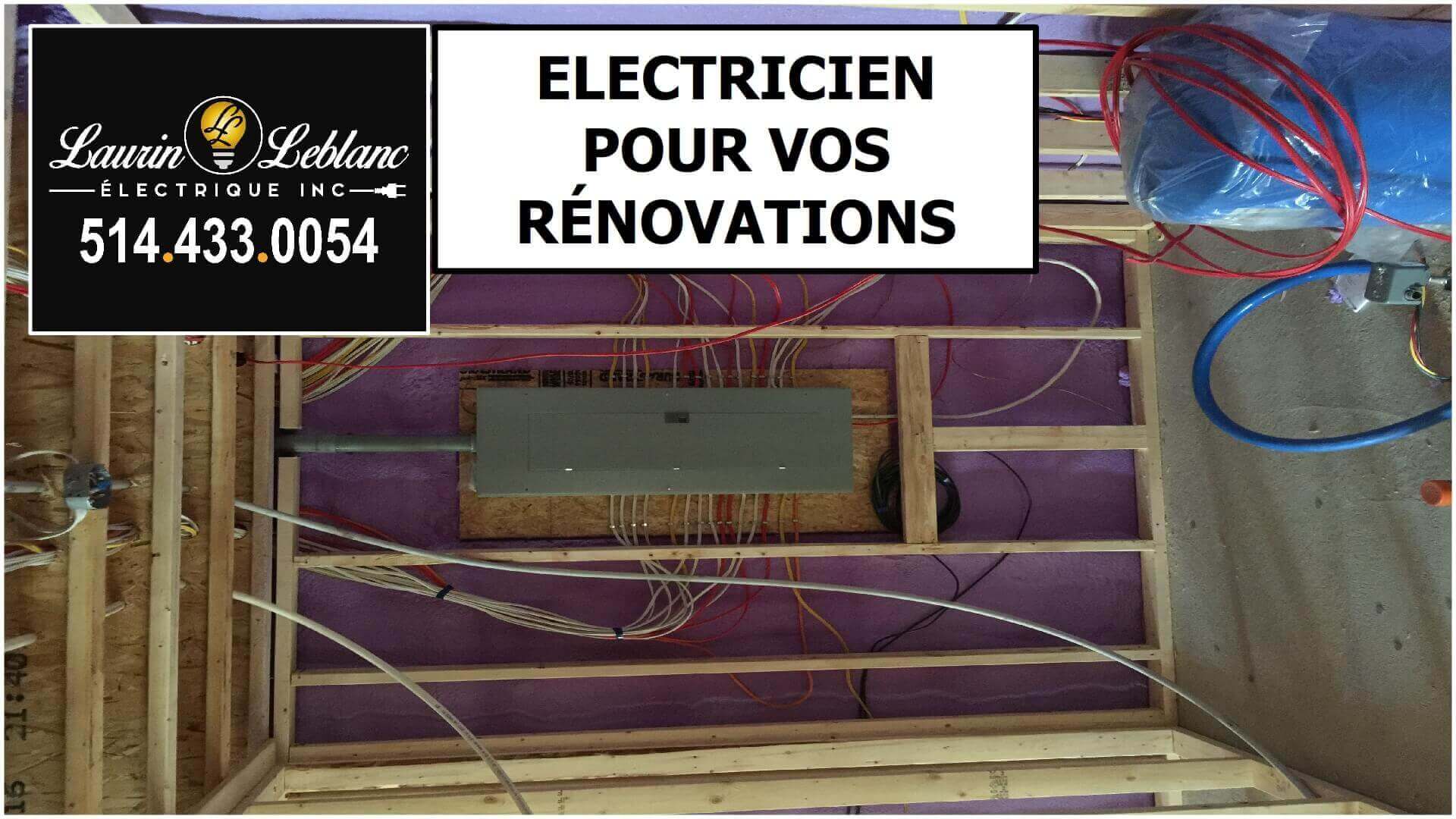 Électricien Rénovation à Roxboro