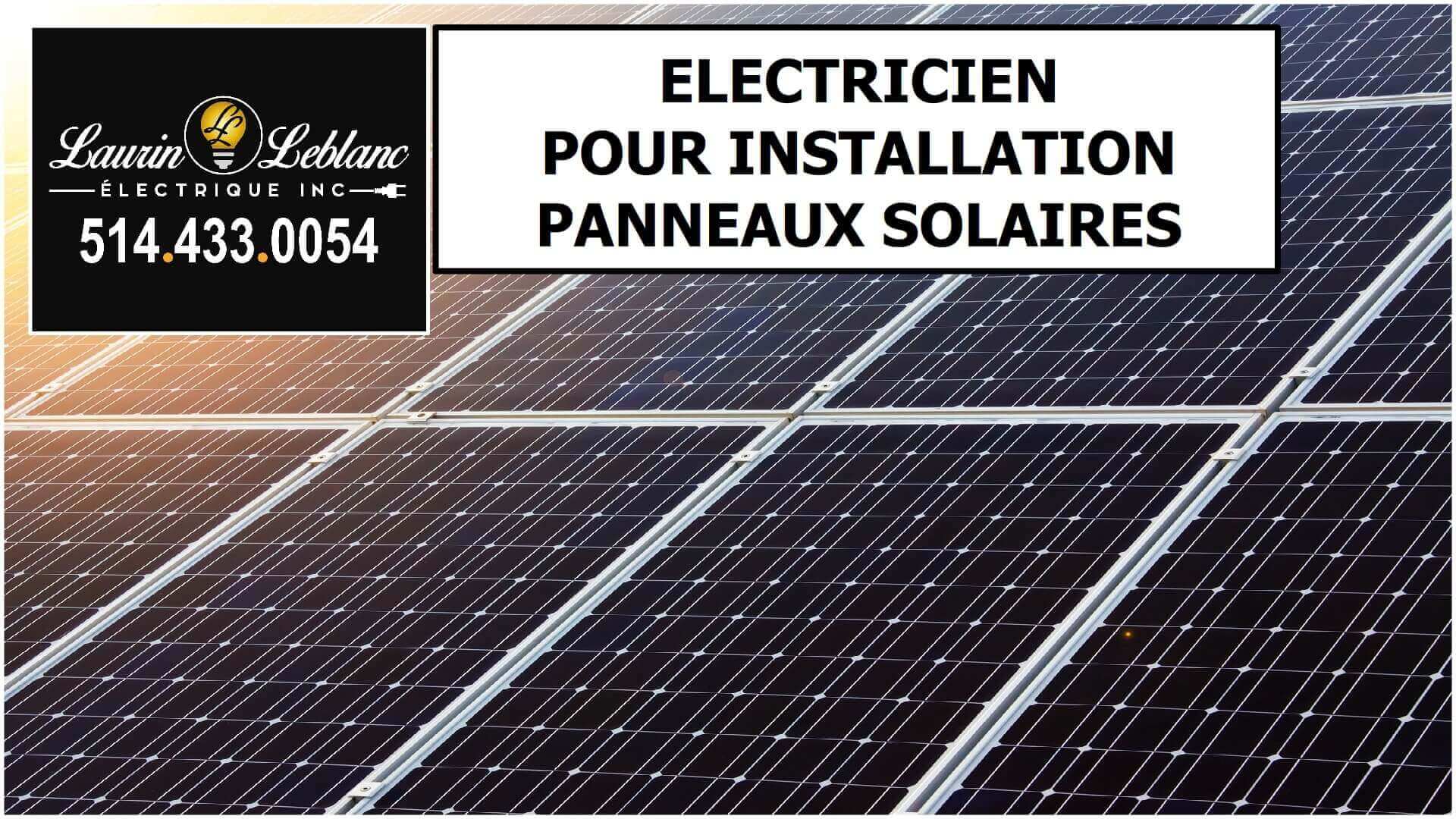 Installation Panneaux Solaire à Rigaud