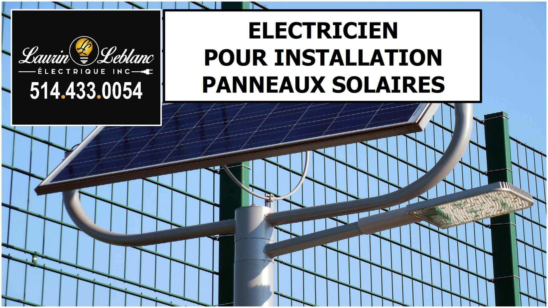 Installation Panneaux Solaire à Montreal