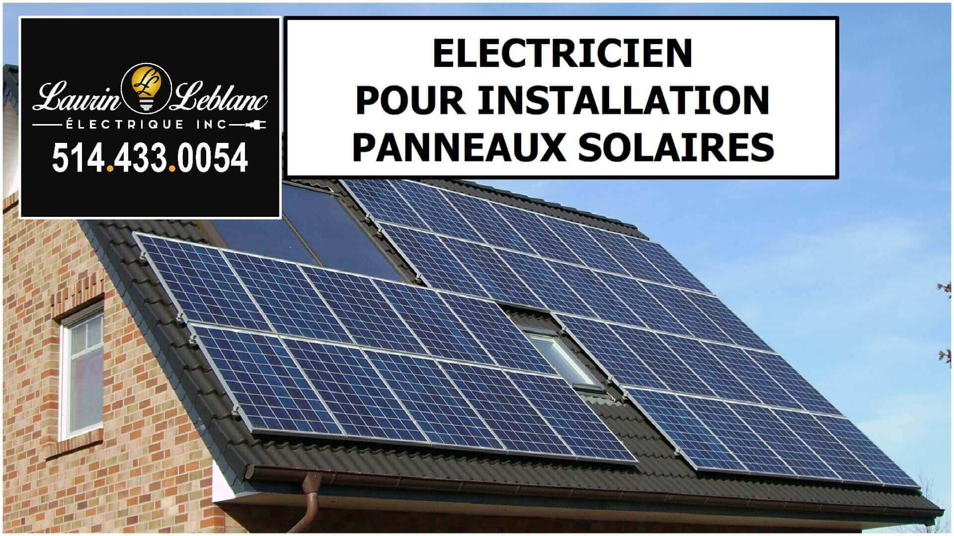 Installation Panneaux Solaire à Pointe Claire