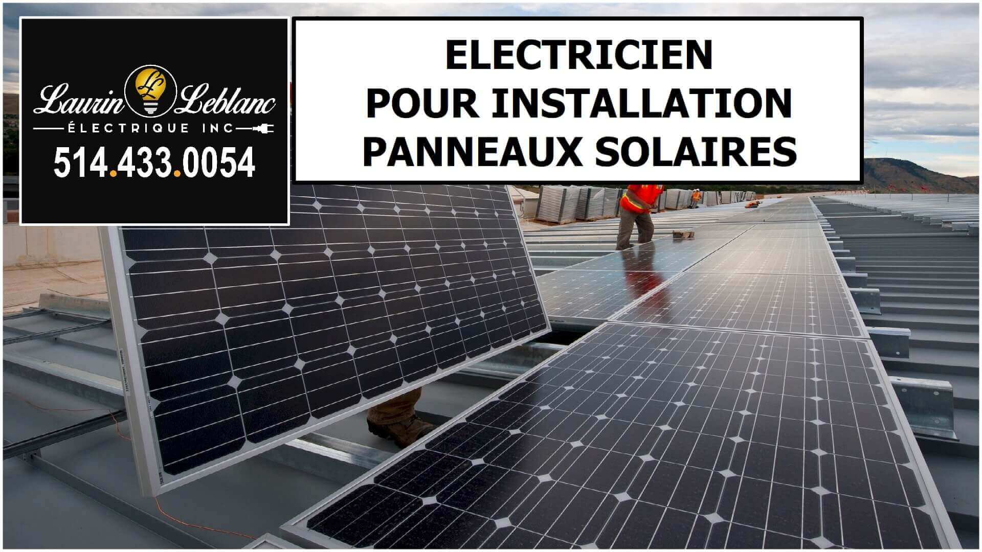 Installation Panneaux Solaire à Roxboro